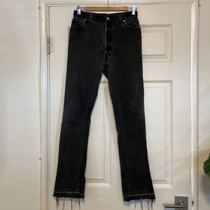 REDONE - The Elsa - Black Denim